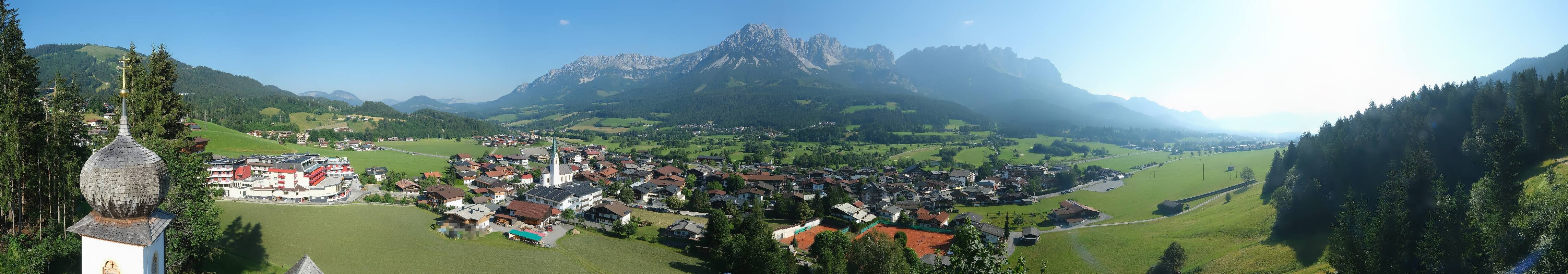 Archiv Foto Webcam Ellmau, Wilder Kaiser
