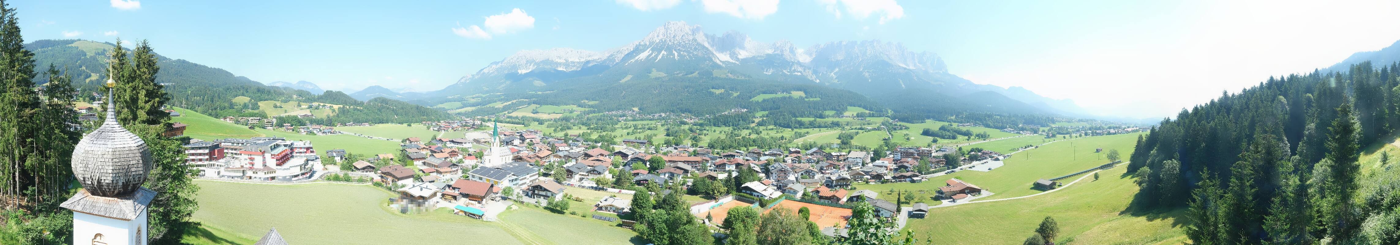 Archiv Foto Webcam Ellmau, Wilder Kaiser
