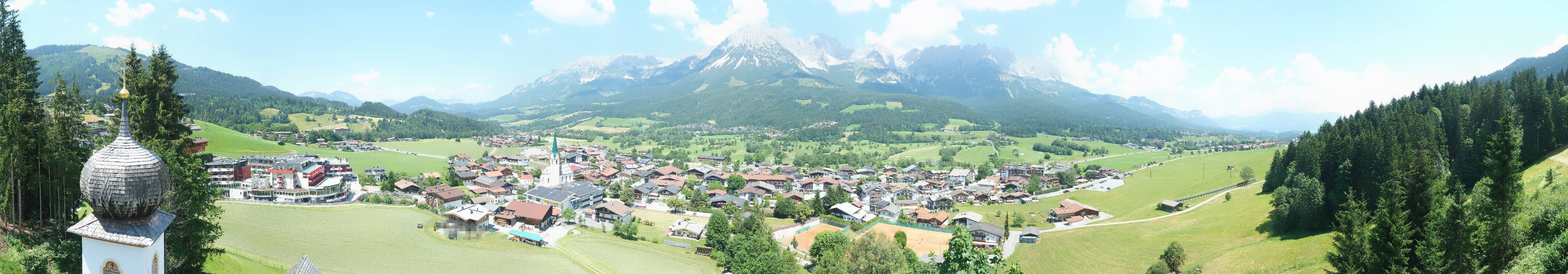 Archiv Foto Webcam Ellmau, Wilder Kaiser