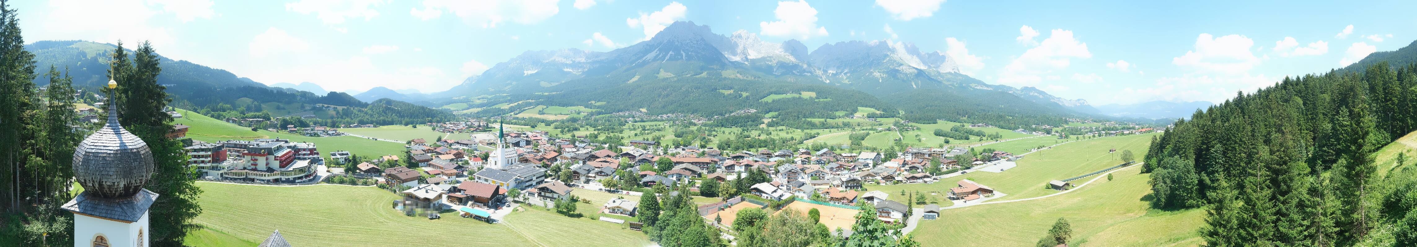 Archiv Foto Webcam Ellmau, Wilder Kaiser