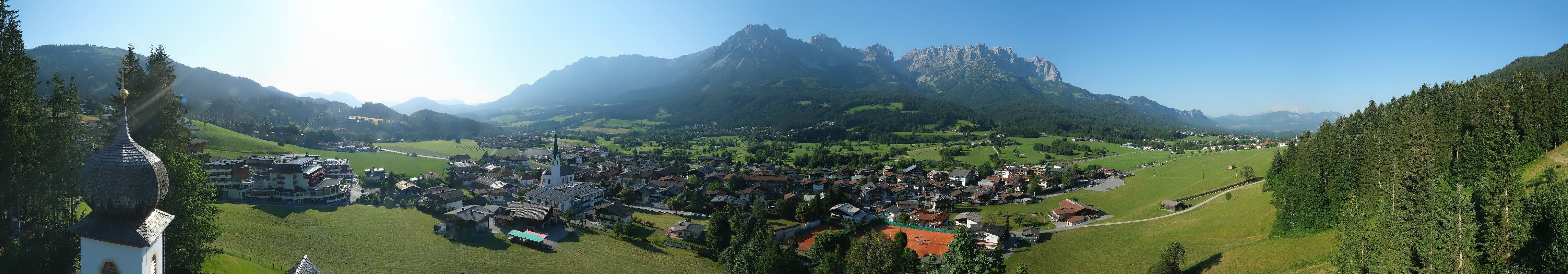 Archiv Foto Webcam Ellmau, Wilder Kaiser