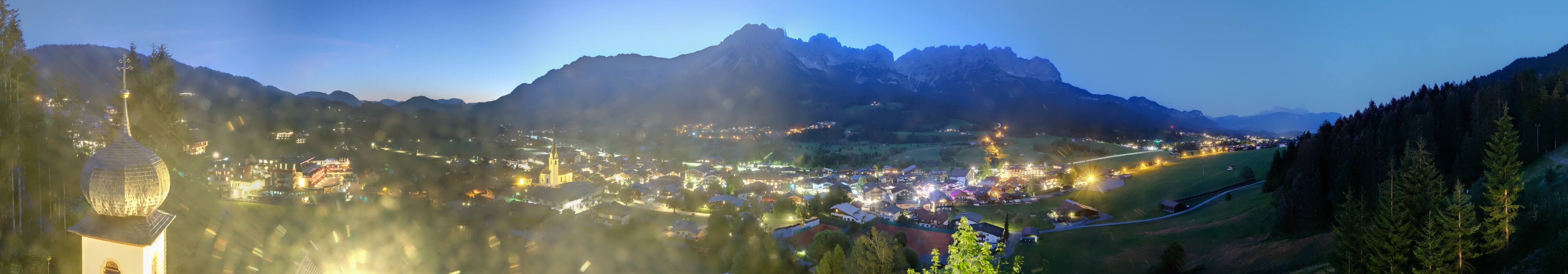 Archiv Foto Webcam Ellmau, Wilder Kaiser