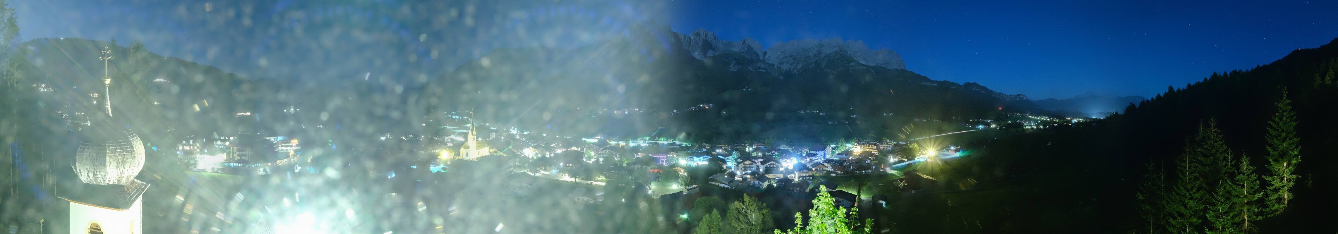 Archiv Foto Webcam Ellmau, Wilder Kaiser