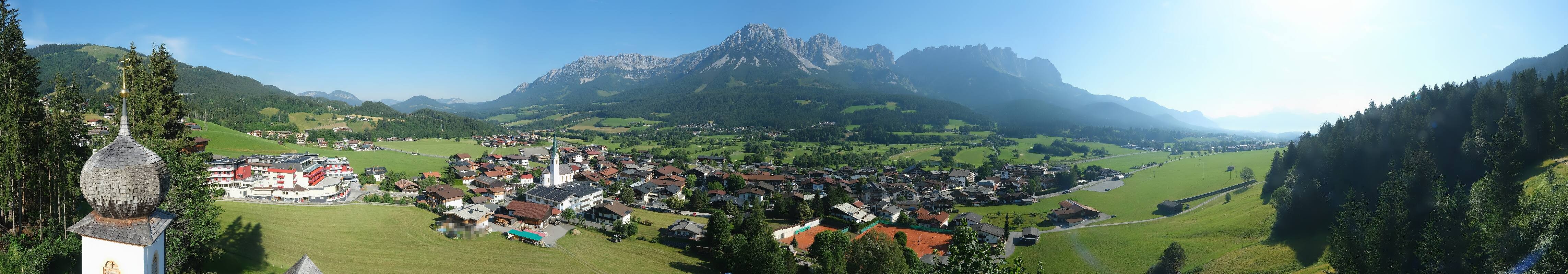 Archiv Foto Webcam Ellmau, Wilder Kaiser