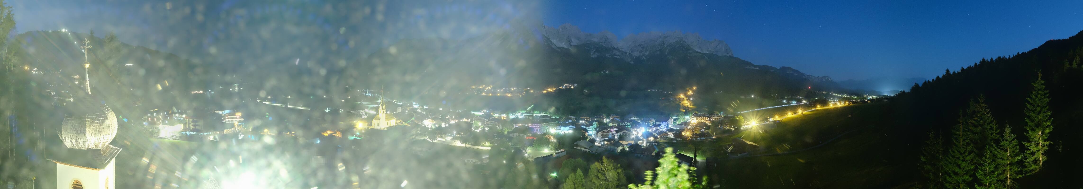 Archiv Foto Webcam Ellmau, Wilder Kaiser