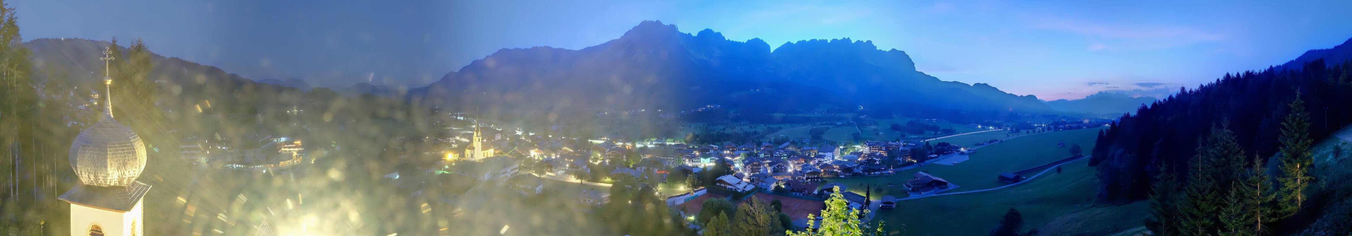 Archiv Foto Webcam Ellmau, Wilder Kaiser