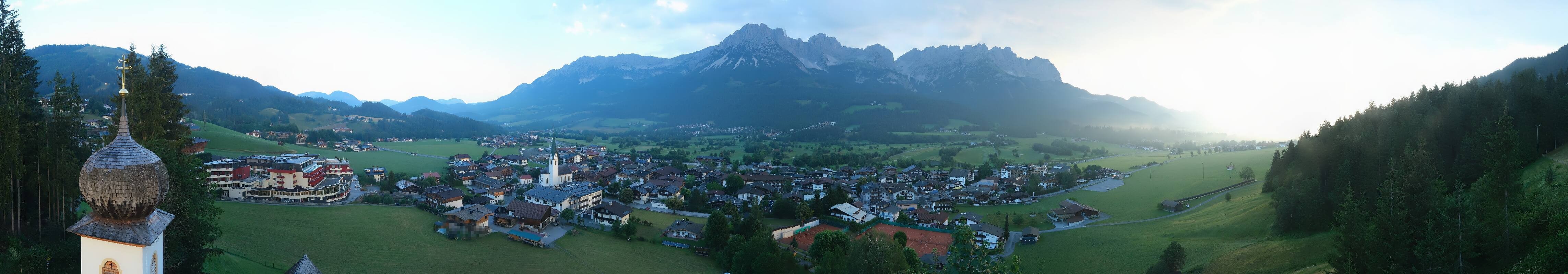 Archiv Foto Webcam Ellmau, Wilder Kaiser