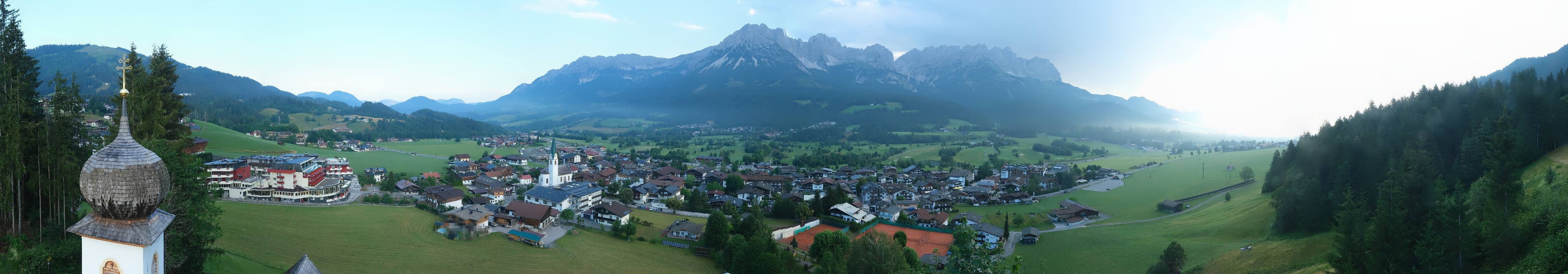 Archiv Foto Webcam Ellmau, Wilder Kaiser