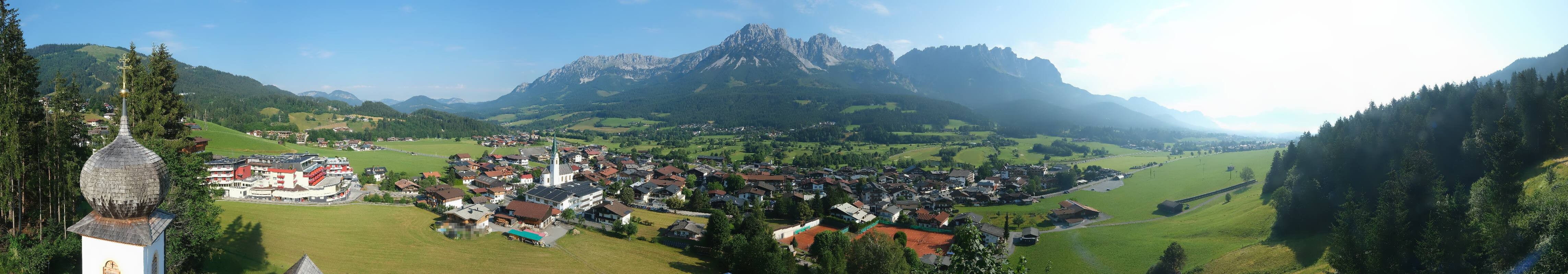 Archiv Foto Webcam Ellmau, Wilder Kaiser