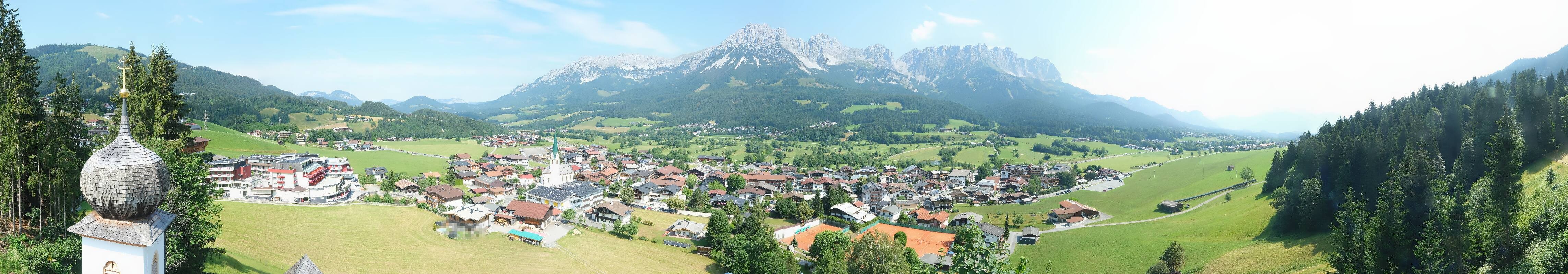 Archiv Foto Webcam Ellmau, Wilder Kaiser