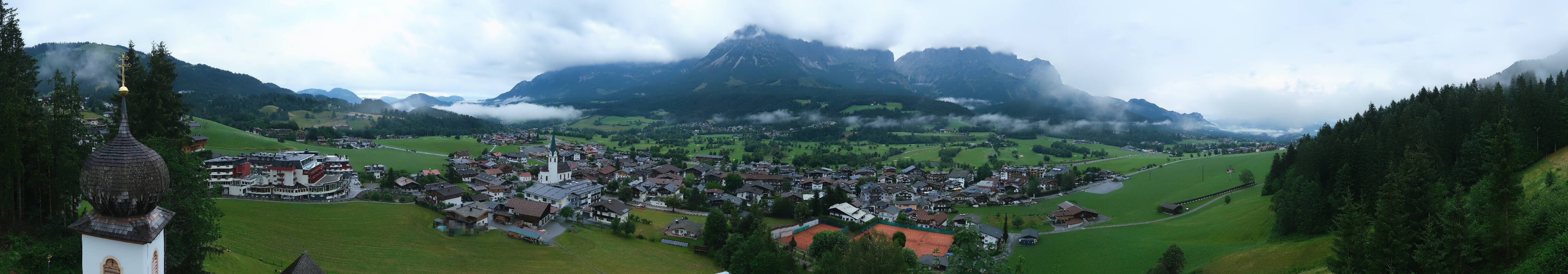 Archiv Foto Webcam Ellmau, Wilder Kaiser