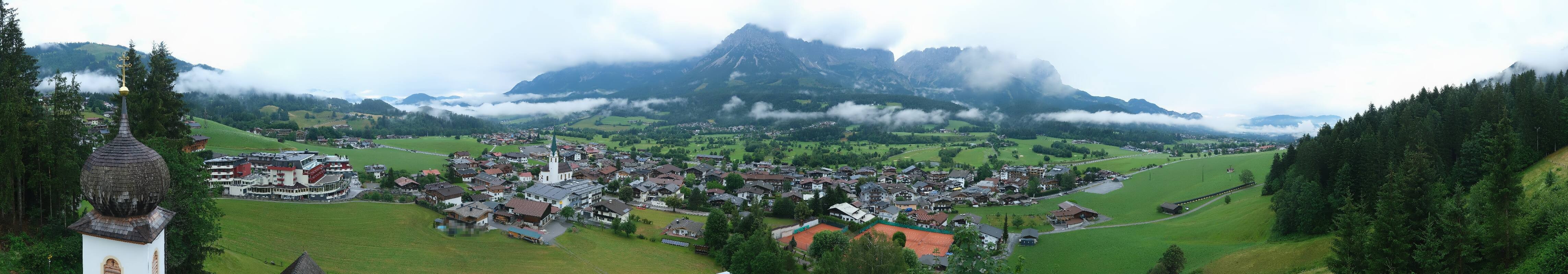 Archiv Foto Webcam Ellmau, Wilder Kaiser