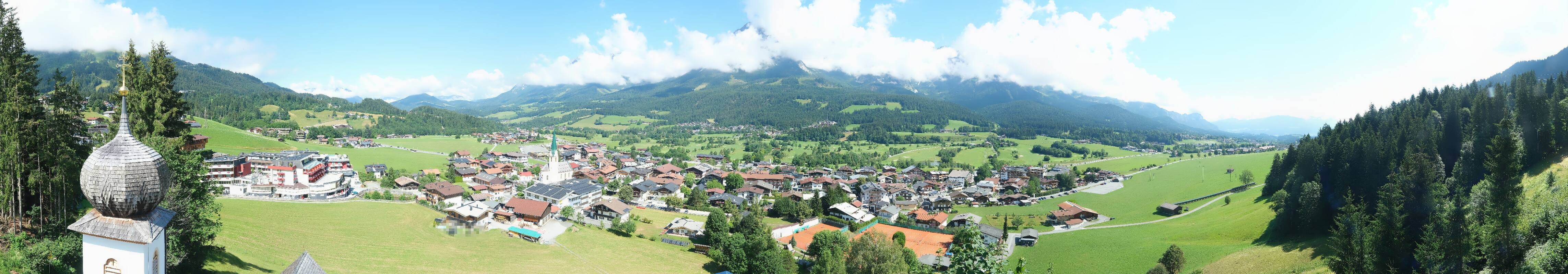 Archiv Foto Webcam Ellmau, Wilder Kaiser