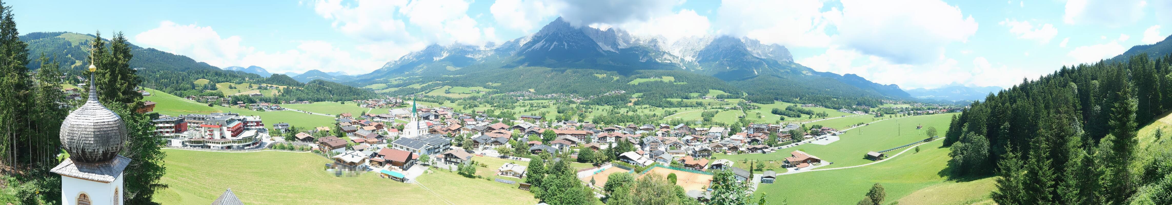 Archiv Foto Webcam Ellmau, Wilder Kaiser