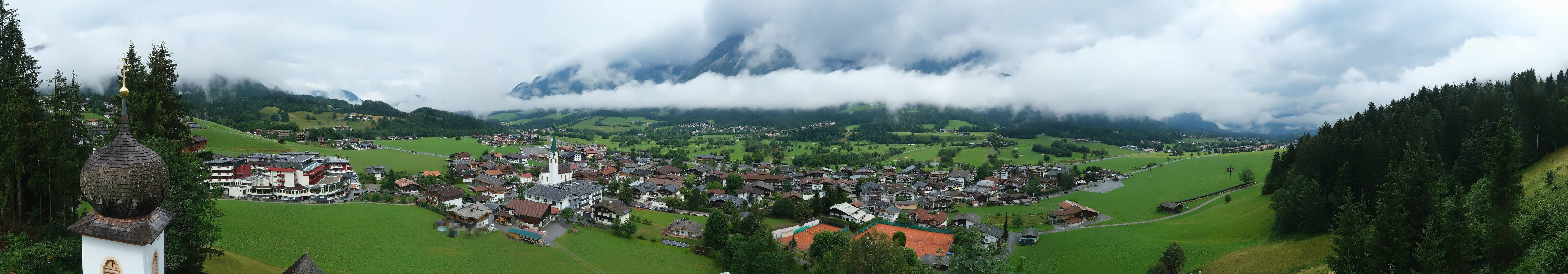 Archiv Foto Webcam Ellmau, Wilder Kaiser