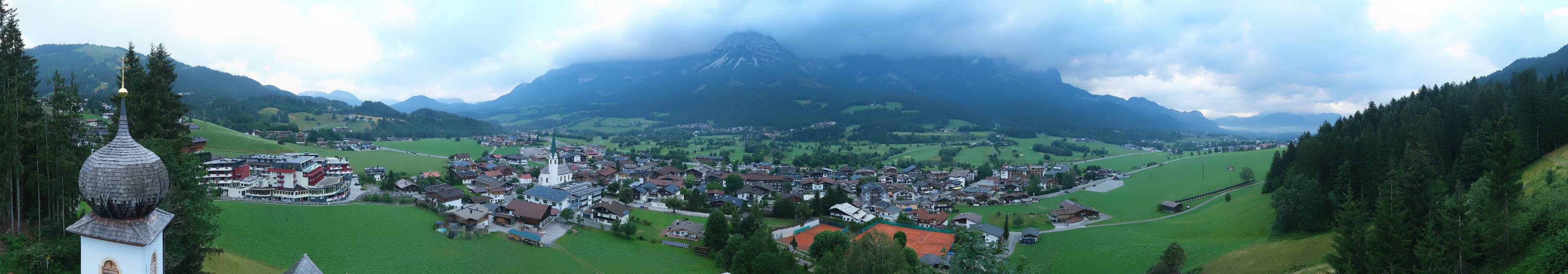 Archiv Foto Webcam Ellmau, Wilder Kaiser