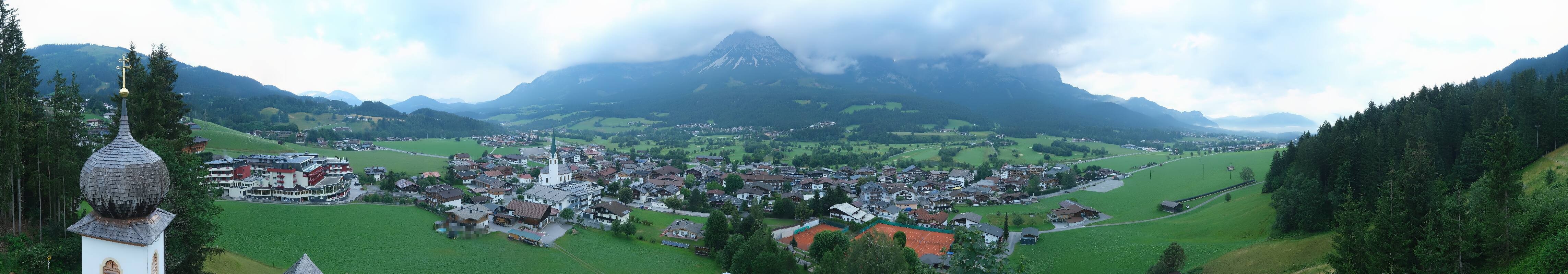 Archiv Foto Webcam Ellmau, Wilder Kaiser