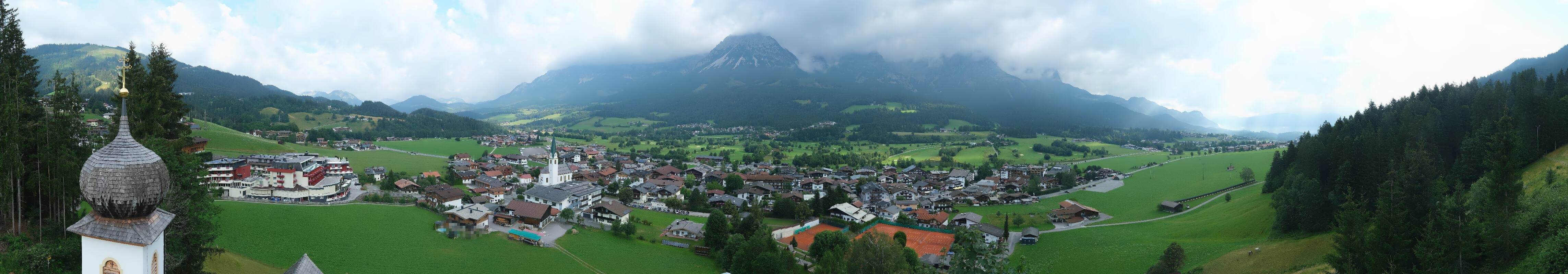 Archiv Foto Webcam Ellmau, Wilder Kaiser