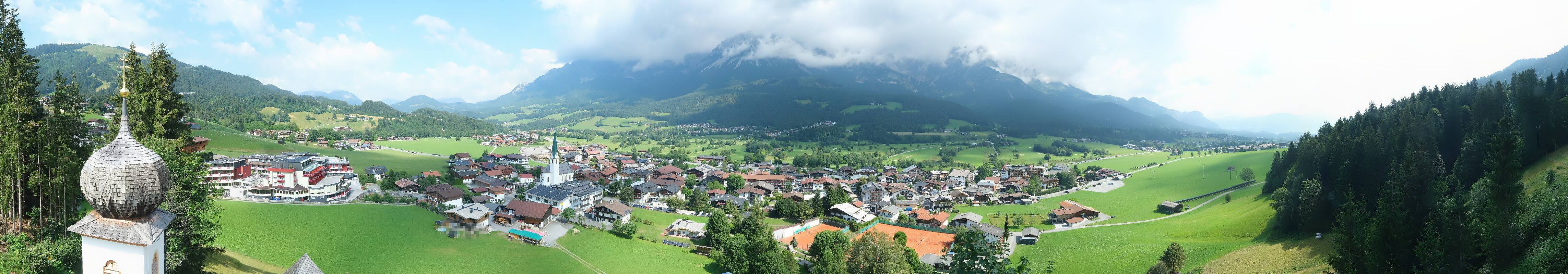 Archiv Foto Webcam Ellmau, Wilder Kaiser