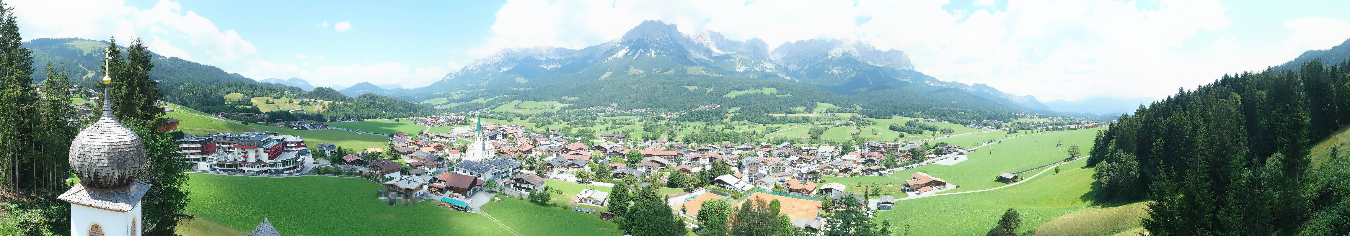 Archiv Foto Webcam Ellmau, Wilder Kaiser