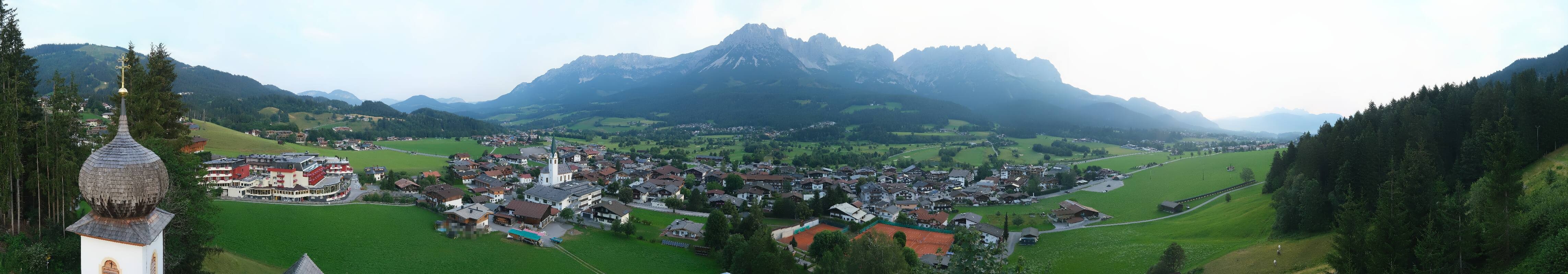 Archiv Foto Webcam Ellmau, Wilder Kaiser