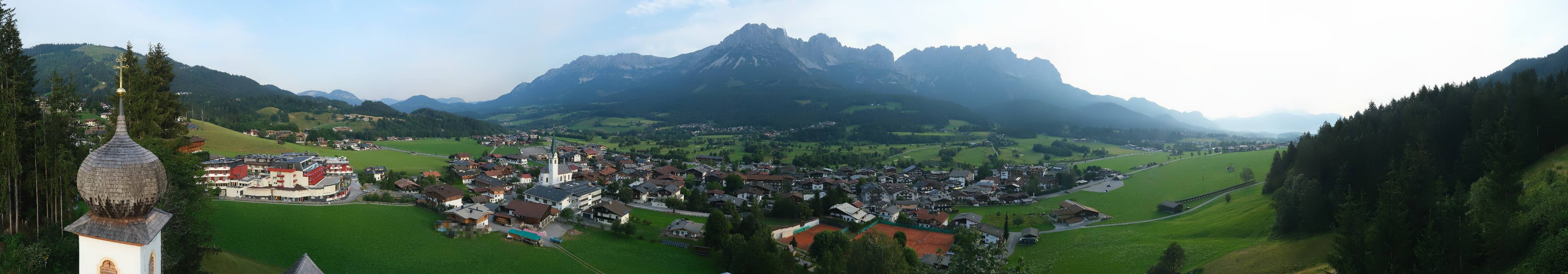 Archiv Foto Webcam Ellmau, Wilder Kaiser