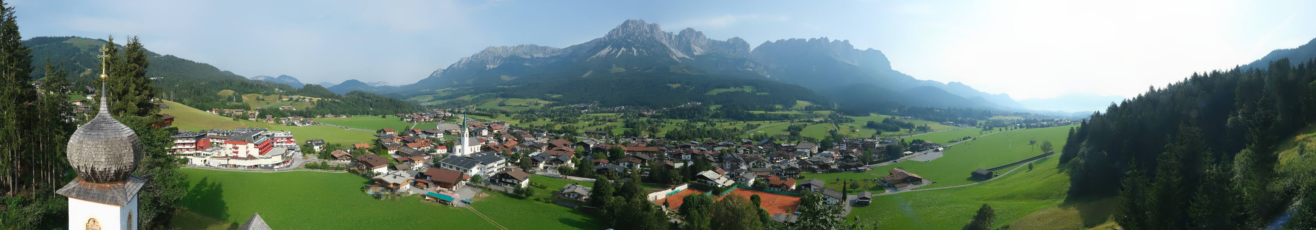 Archiv Foto Webcam Ellmau, Wilder Kaiser