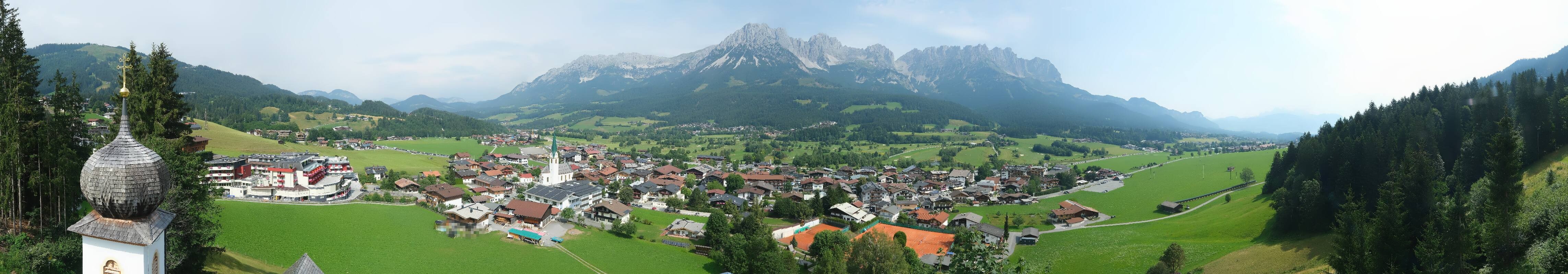 Archiv Foto Webcam Ellmau, Wilder Kaiser