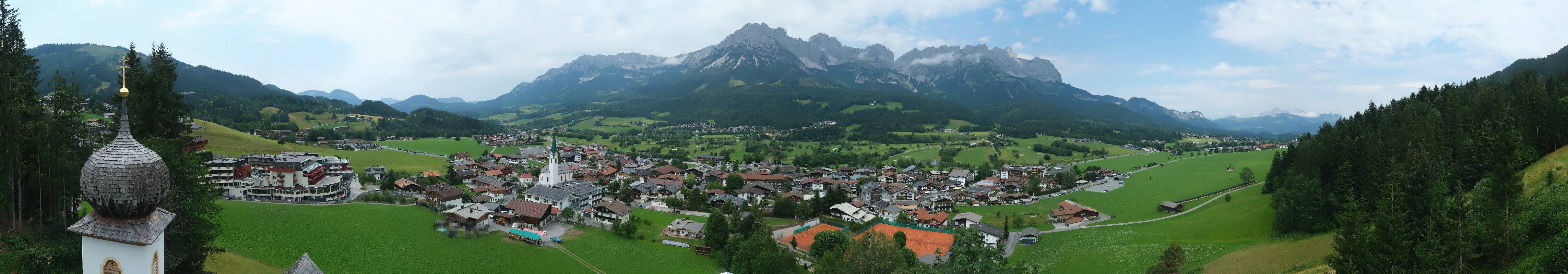 Archiv Foto Webcam Ellmau, Wilder Kaiser