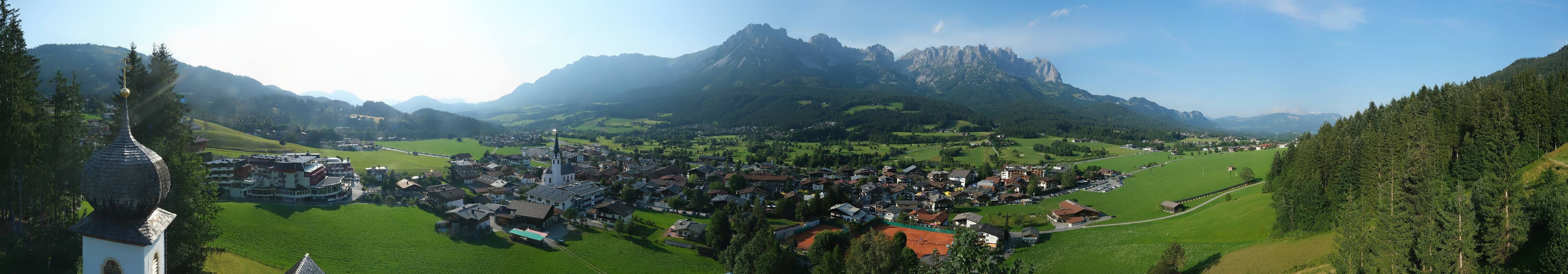 Archiv Foto Webcam Ellmau, Wilder Kaiser