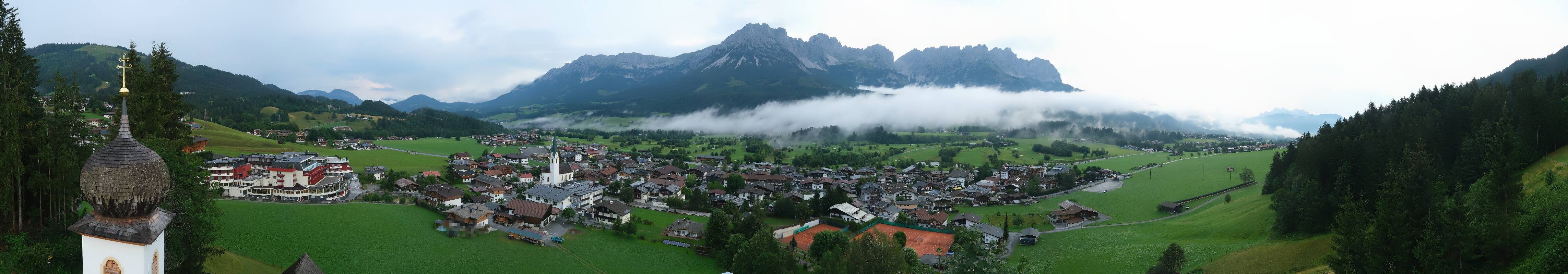 Archiv Foto Webcam Ellmau, Wilder Kaiser