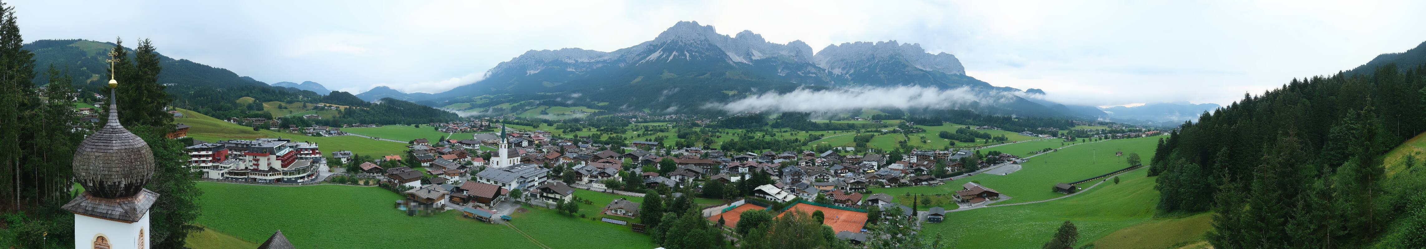 Archiv Foto Webcam Ellmau, Wilder Kaiser