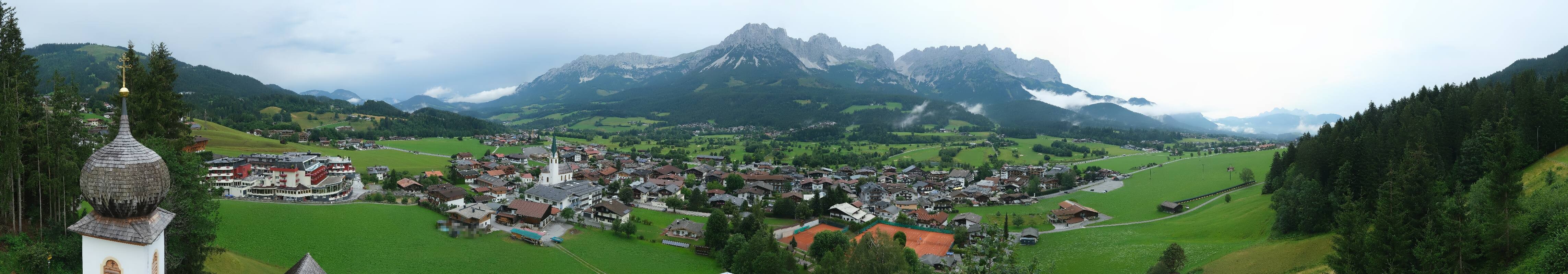 Archiv Foto Webcam Ellmau, Wilder Kaiser