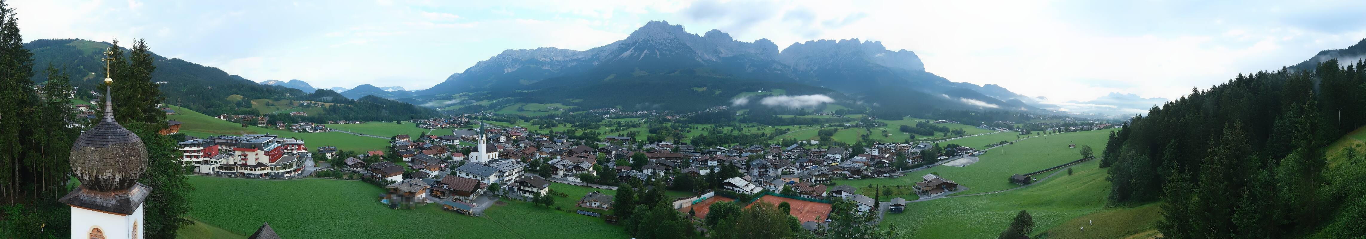 Archiv Foto Webcam Ellmau, Wilder Kaiser