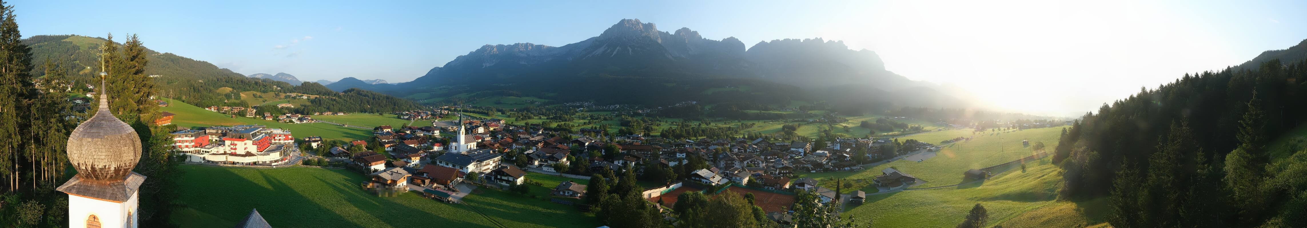 Archiv Foto Webcam Ellmau, Wilder Kaiser
