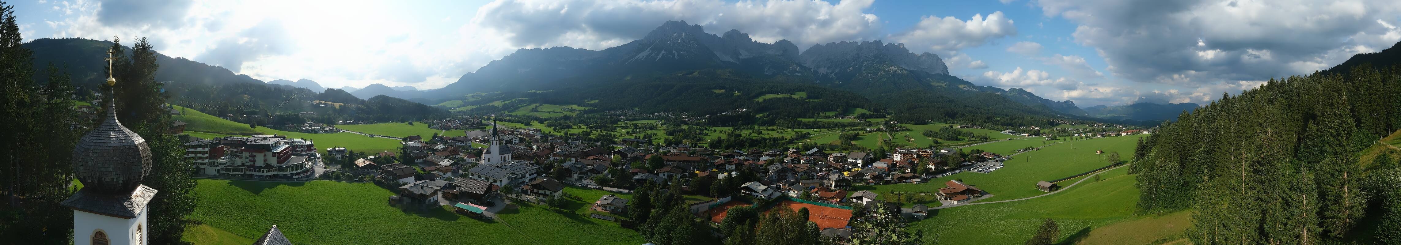 Archiv Foto Webcam Ellmau, Wilder Kaiser