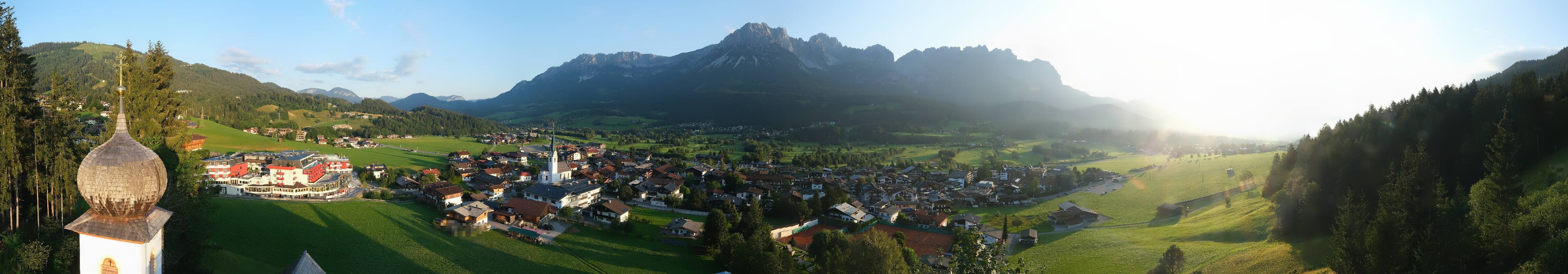 Archiv Foto Webcam Ellmau, Wilder Kaiser
