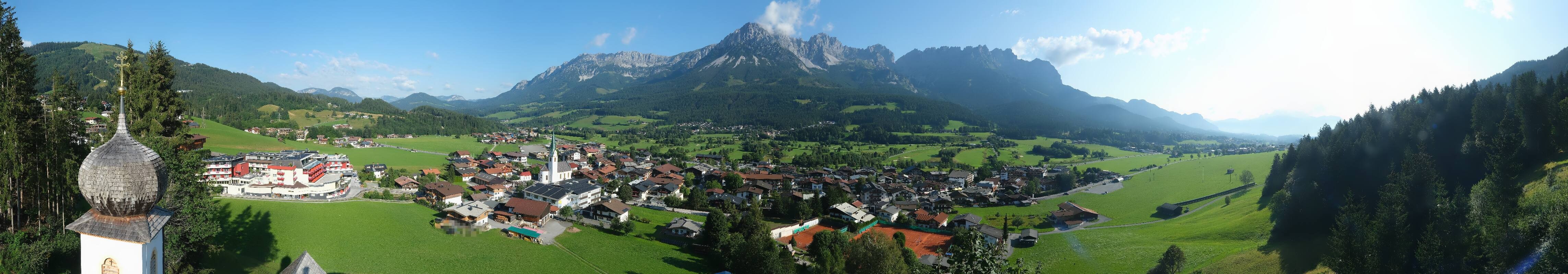 Archiv Foto Webcam Ellmau, Wilder Kaiser