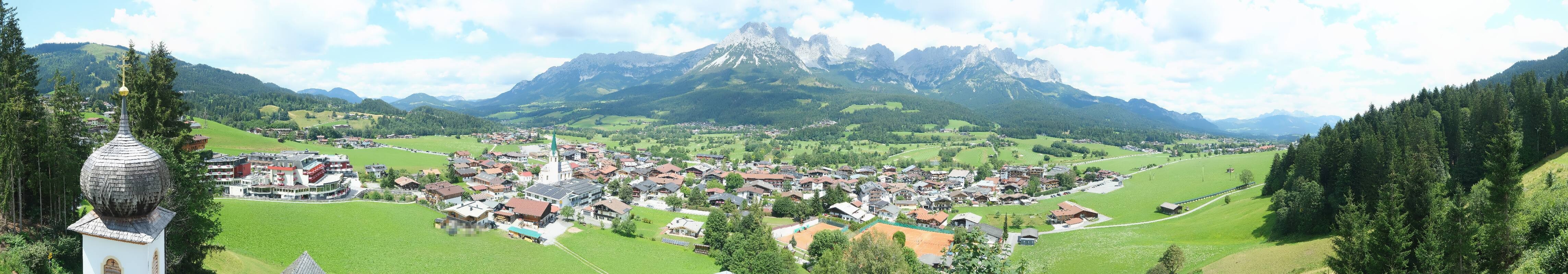 Archiv Foto Webcam Ellmau, Wilder Kaiser
