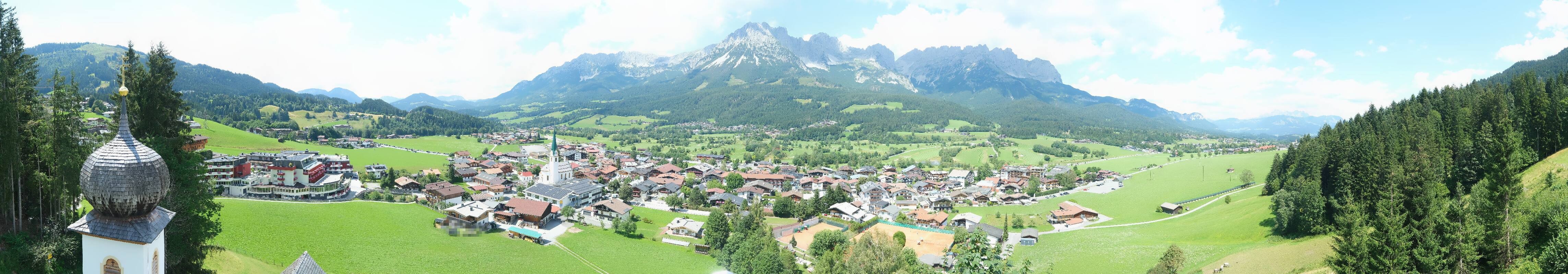 Archiv Foto Webcam Ellmau, Wilder Kaiser