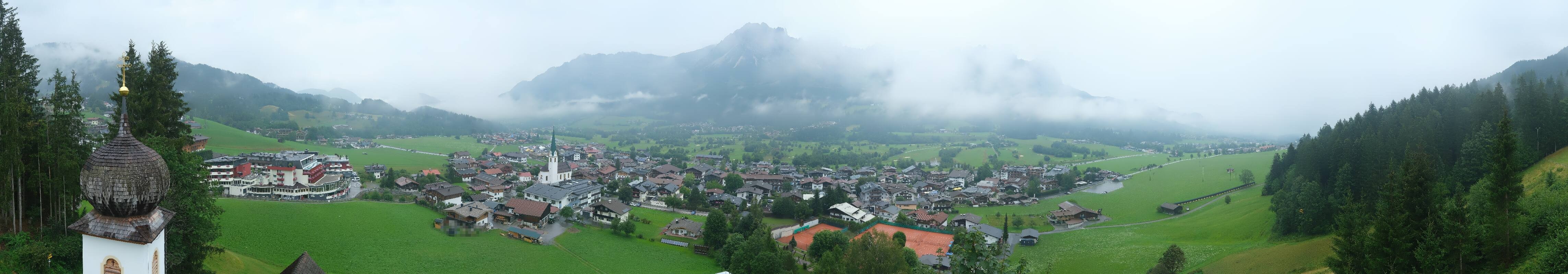 Archived image Webcam Ellmau, mountain range Wilder Kaiser