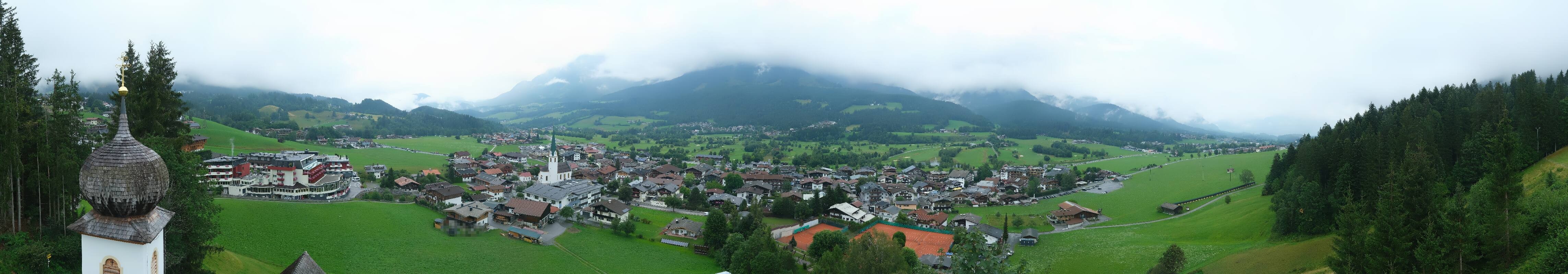 Archiv Foto Webcam Ellmau, Wilder Kaiser