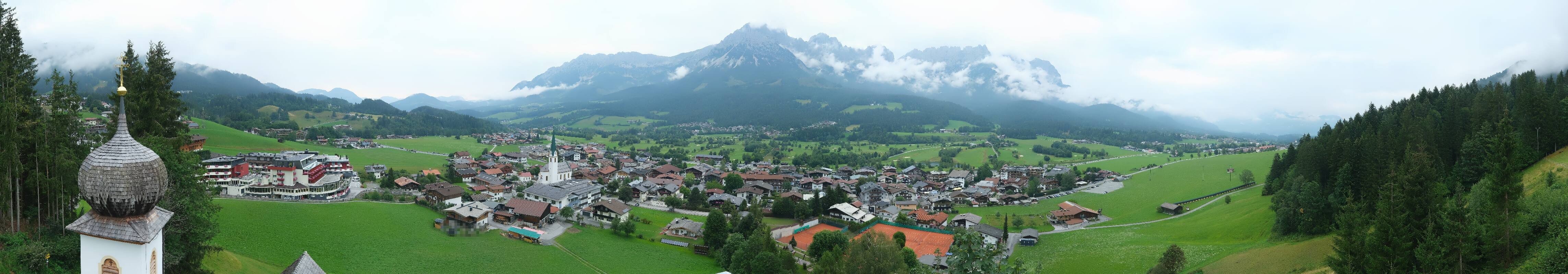 Archiv Foto Webcam Ellmau, Wilder Kaiser
