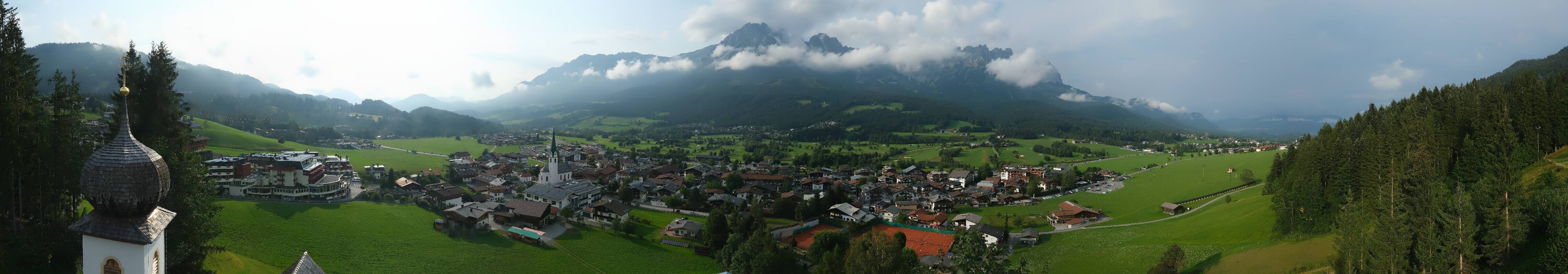 Archiv Foto Webcam Ellmau, Wilder Kaiser