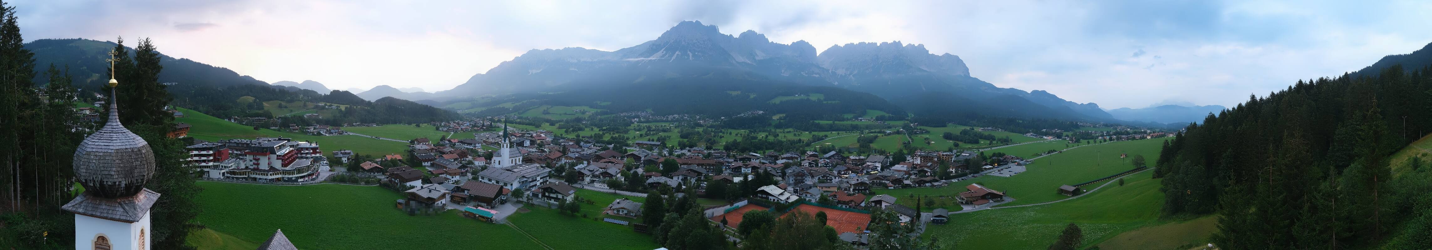Archiv Foto Webcam Ellmau, Wilder Kaiser