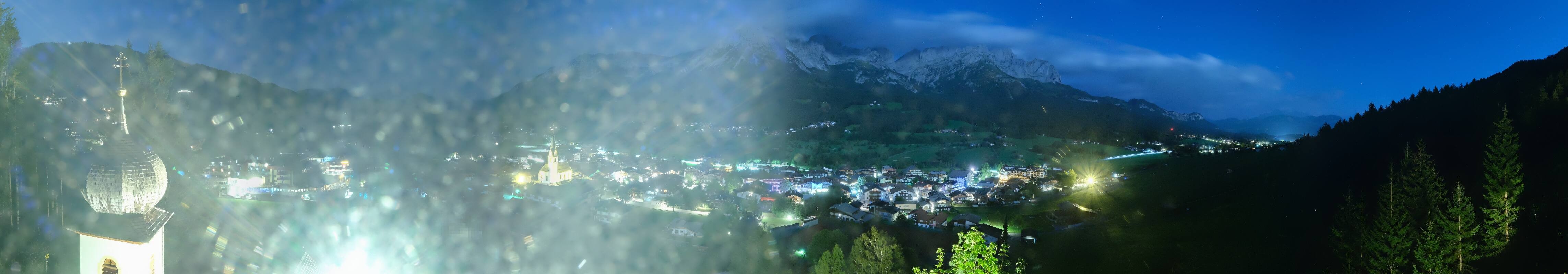 Archiv Foto Webcam Ellmau, Wilder Kaiser