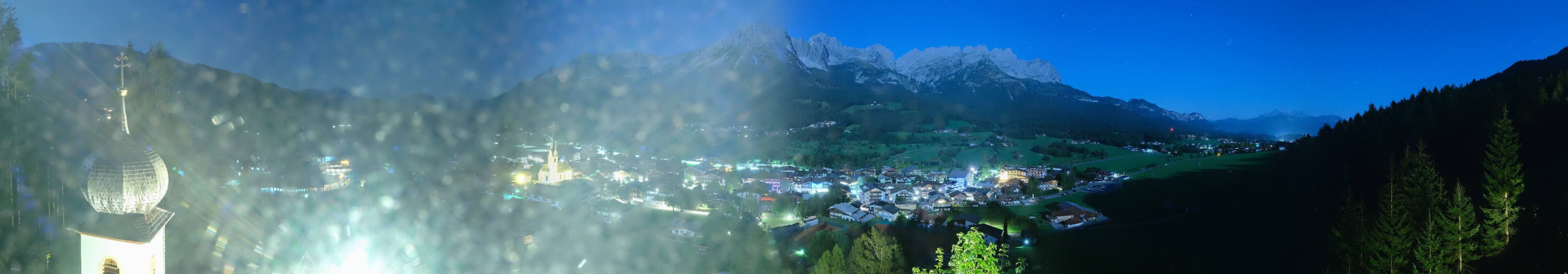 Archiv Foto Webcam Ellmau, Wilder Kaiser