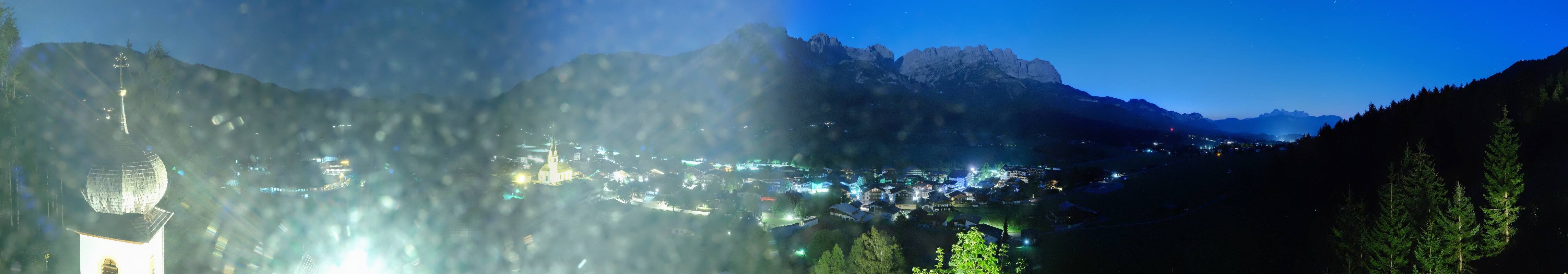 Archiv Foto Webcam Ellmau, Wilder Kaiser