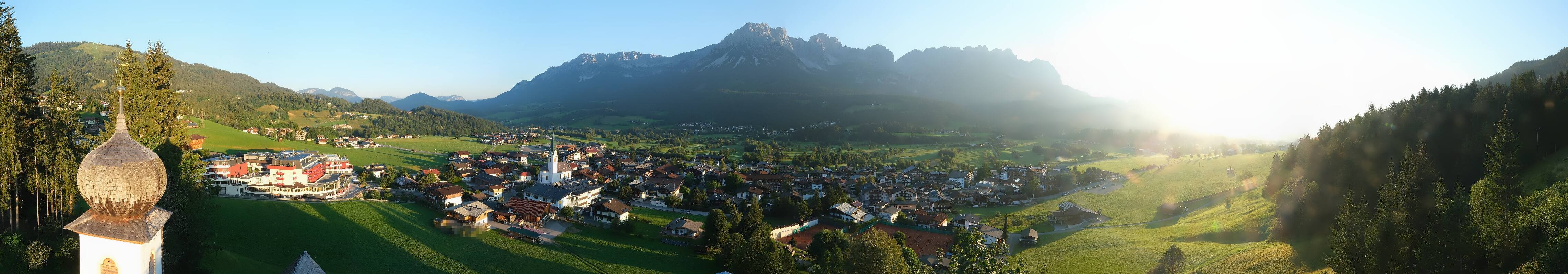 Archiv Foto Webcam Ellmau, Wilder Kaiser