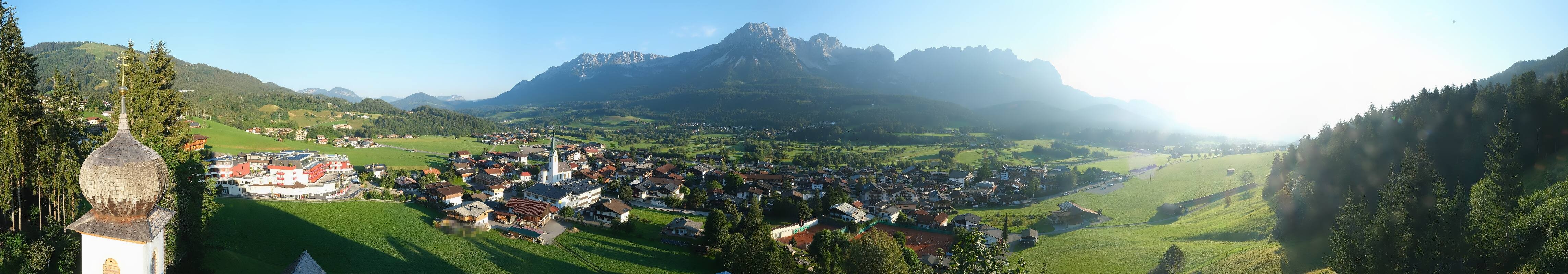 Archiv Foto Webcam Ellmau, Wilder Kaiser